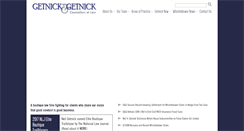 Desktop Screenshot of getnicklaw.com